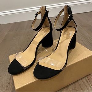 Urban Outfitters Clear Heels